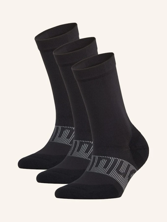 Zdjęcie produktu Lululemon Skarpety Sportowe Power Stride Crew, 3 Pary schwarz 0001 BLACK