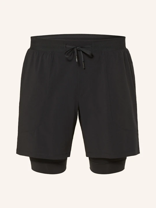 Zdjęcie produktu Lululemon Szorty Treningowe 2 W 1 License To Train 7in schwarz CZARNY