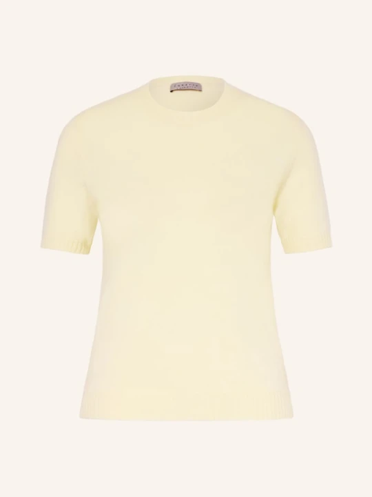 Zdjęcie produktu Lunaria Cashmere Dzianinowa Koszulka Z Kaszmiru gelb JASNOŻÓŁTY