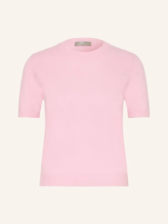 Zdjęcie produktu Lunaria Cashmere Dzianinowa Koszulka Z Kaszmiru rosa RÓŻOWY