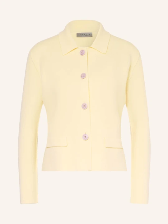 Zdjęcie produktu Lunaria Cashmere Sweter Z Kaszmiru gelb JASNOŻÓŁTY