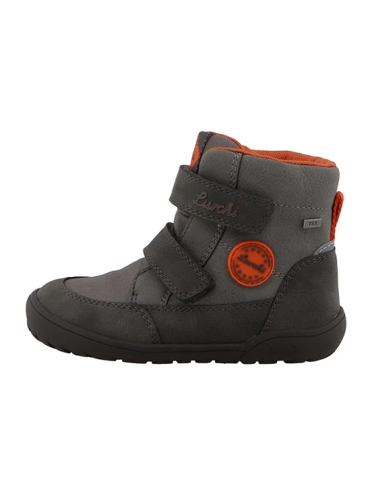 Zdjęcie produktu Lurchi Buty "Jimmy" w kolorze antracytowym do chodzenia na boso rozmiar: 26