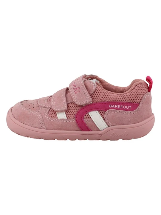 Zdjęcie produktu Lurchi Skórzane buty "Jago" w kolorze jasnoróżowym do chodzenia na boso rozmiar: 35