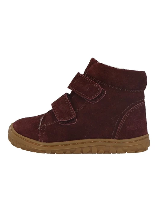 Zdjęcie produktu Lurchi Skórzane buty "Nik" w kolorze czerwonym do chodzenia na boso rozmiar: 31