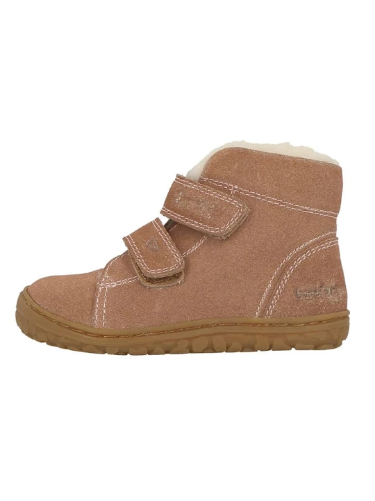 Zdjęcie produktu Lurchi Skórzane buty "Nik" w kolorze jasnoróżowym do chodzenia na boso rozmiar: 28