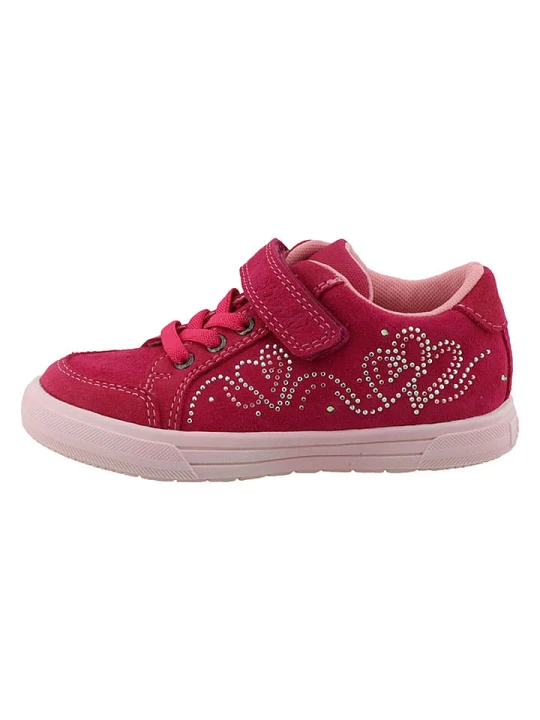 Zdjęcie produktu Lurchi Skórzane sneakersy "Barby" w kolorze różowym rozmiar: 25