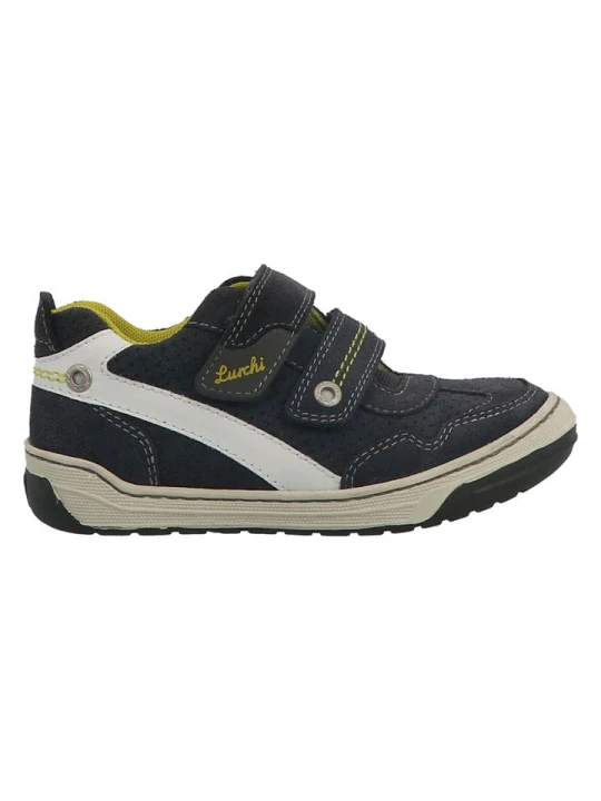 Zdjęcie produktu Lurchi Skórzane sneakersy "Bruce" w kolorze czarnym rozmiar: 31