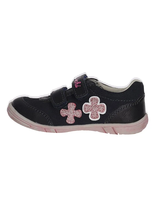 Zdjęcie produktu Lurchi Skórzane sneakersy "Tullu" w kolorze granatowym rozmiar: 28
