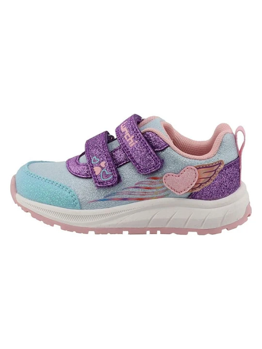 Zdjęcie produktu Lurchi Sneakersy "Ali" w kolorze fioletowo-błękitnym rozmiar: 35