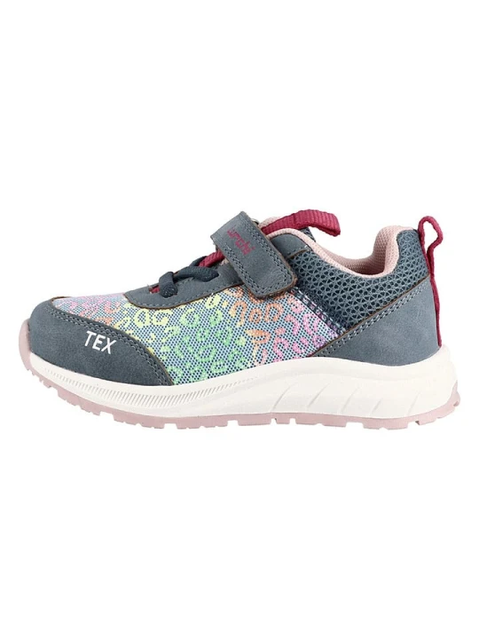 Zdjęcie produktu Lurchi Sneakersy "Asmi Tex" w kolorze niebieskim ze wzorem rozmiar: 28