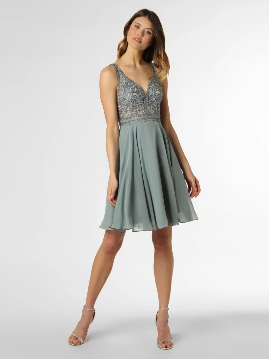 Zdjęcie produktu Luxuar Fashion sukienka wieczorowa Kobiety Koronka zielony | niebieski