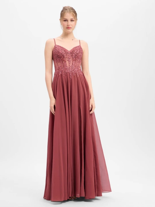 Zdjęcie produktu Luxuar Fashion sukienka wieczorowa Kobiety różowy