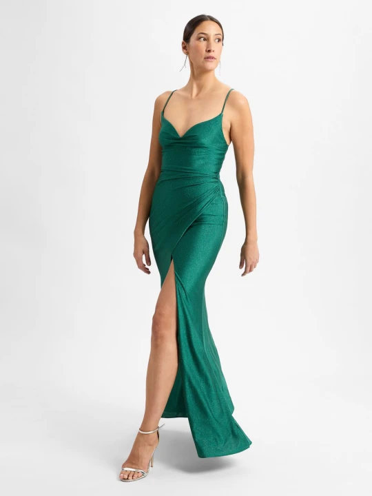 Zdjęcie produktu Luxuar Fashion sukienka wieczorowa Kobiety zielony