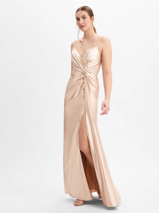 Zdjęcie produktu Luxuar Fashion sukienka wieczorowa Kobiety złoty