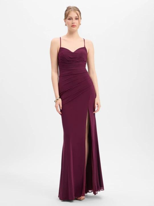 Zdjęcie produktu Luxuar Fashion sukienka wieczorowa Kobiety lila