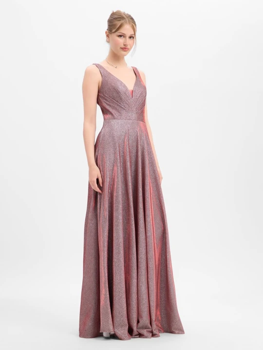 Zdjęcie produktu Luxuar Fashion sukienka wieczorowa Kobiety Sztuczne włókno czerwony