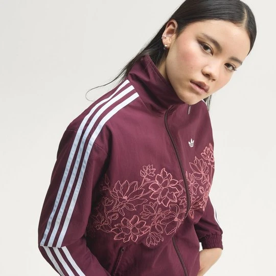 Zdjęcie produktu LUŹNA BLUZA DRESOWA FLORAL GFX FIREBIRD Adidas bordowy