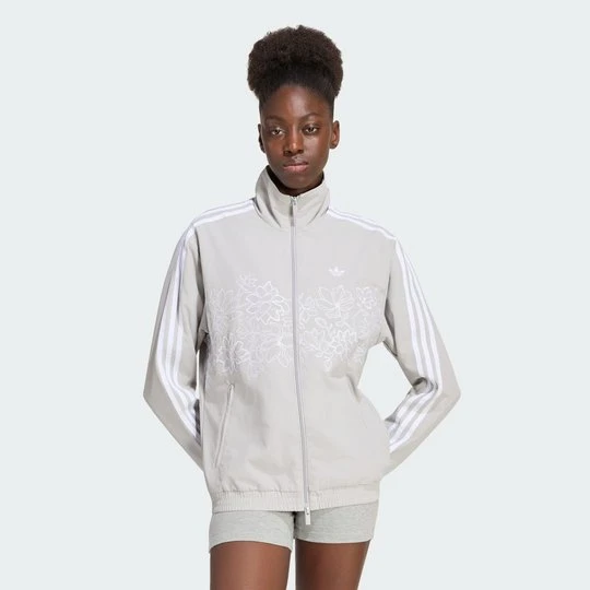 Zdjęcie produktu LUŹNA BLUZA DRESOWA FLORAL GFX FIREBIRD Adidas Grey Two