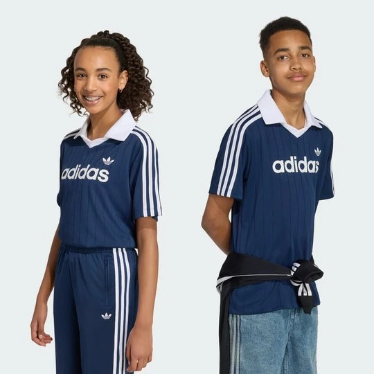 Zdjęcie produktu LUŹNA KOSZULKA POLO PINSTRIPE Adidas Night Indigo