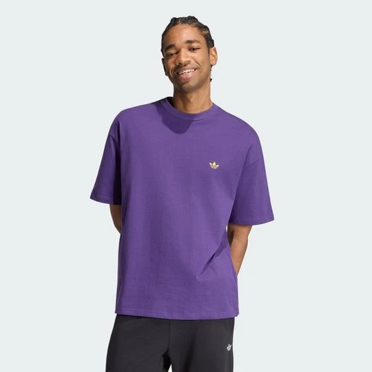 Zdjęcie produktu LUŹNA KOSZULKA TREFOIL ESSENTIALS Adidas fioletowy
