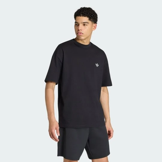 Zdjęcie produktu Luźna koszulka Trefoil Essentials Spacer Adidas czarny