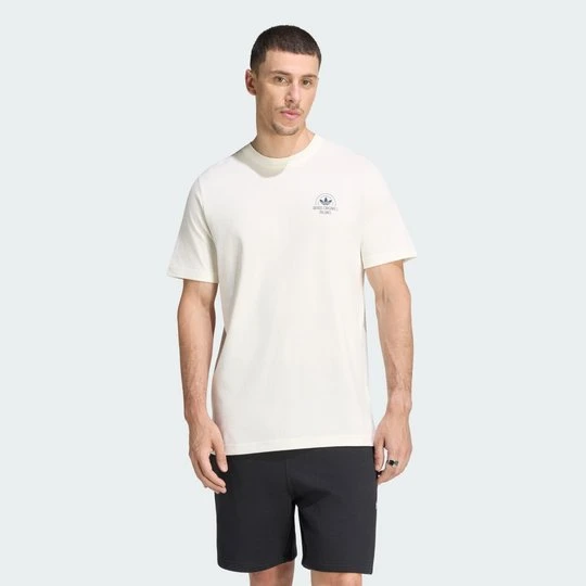 Zdjęcie produktu LUŹNA KOSZULKA Z GRAFIKĄ MILANO SHOP Adidas Off White