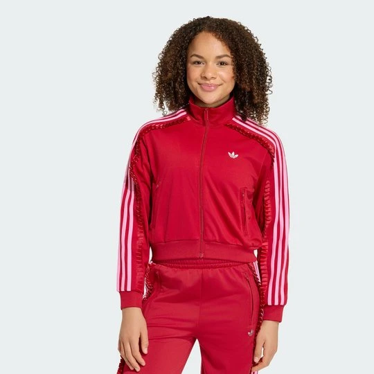 Zdjęcie produktu LUŹNA KRÓTKA BLUZA DRESOWA FIREBIRD Adidas Team Victory Red