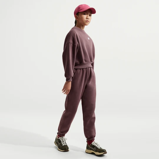 Zdjęcie produktu Luźne spodnie dla dużych dzieci Nike Club Fleece - Fiolet