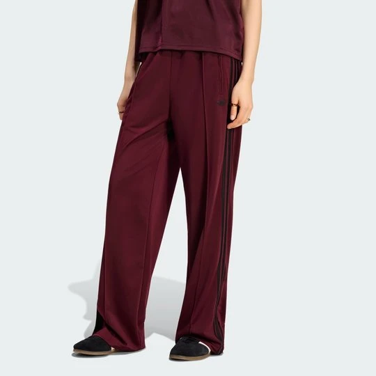Zdjęcie produktu Luźne spodnie dresowe Firebird Adidas bordowy