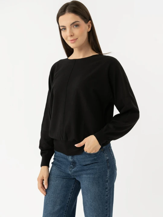 Zdjęcie produktu Luźny sweter S-MINDY Volcano Czarny