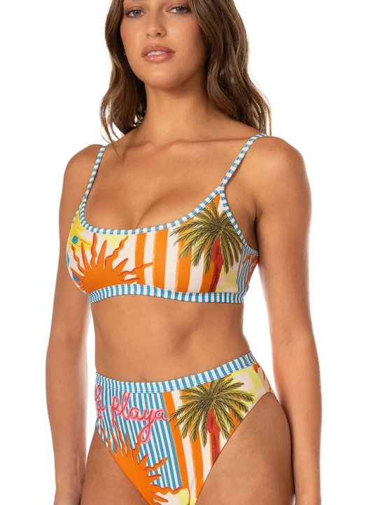 Zdjęcie produktu Maaji biustonosz kąpielowy damski Beach Static Lane niebieski