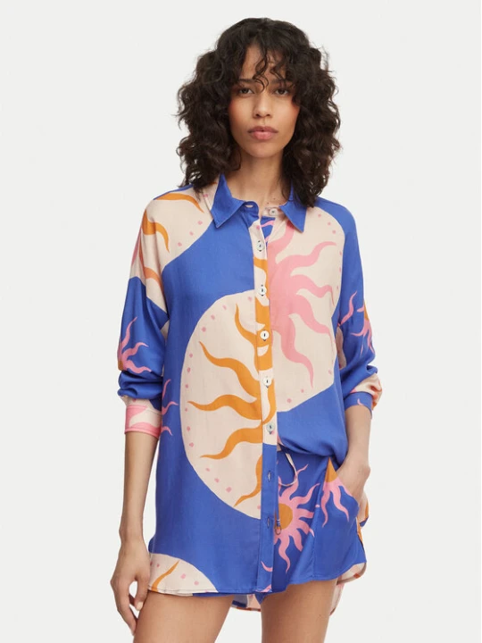 Zdjęcie produktu Maaji Koszula Dreambound PT2321CLS012 Niebieski Relaxed Fit