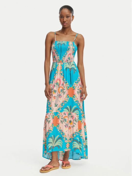 Zdjęcie produktu Maaji Sukienka letnia Isadora PT2123CLD009 Błękitny Regular Fit Niebieski jasny
