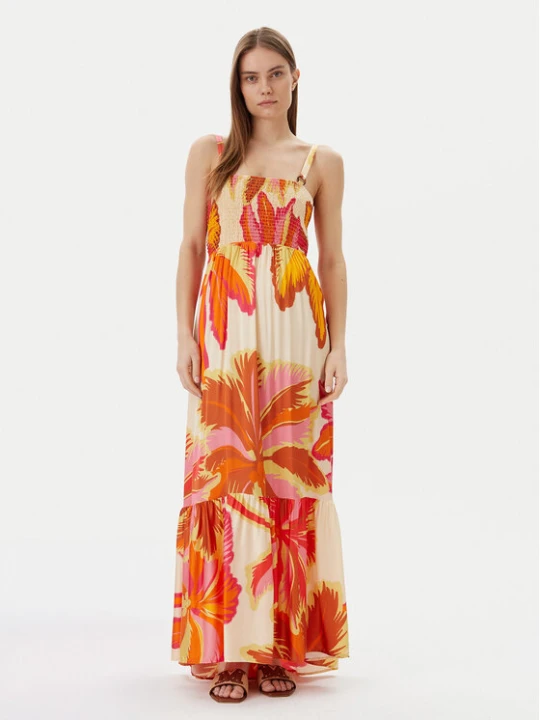 Zdjęcie produktu Maaji Sukienka letnia Jungle Palm Lavinia PT2707CLD001 Pomarańczowy Regular Fit