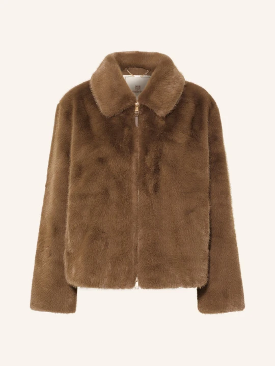 Zdjęcie produktu Mabrun Kurtka Ze Sztucznego Futra Freya beige BRĄZOWY