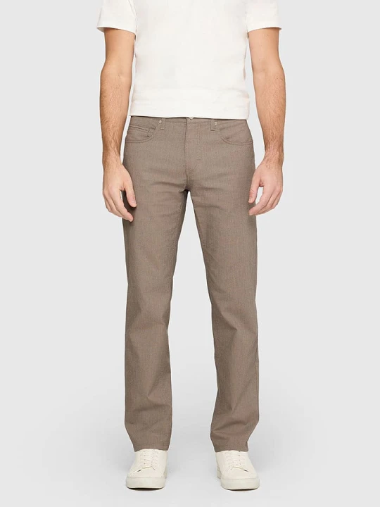 Zdjęcie produktu MAC Spodnie chino "Arne" w kolorze jasnobrązowym rozmiar: W32 / L32