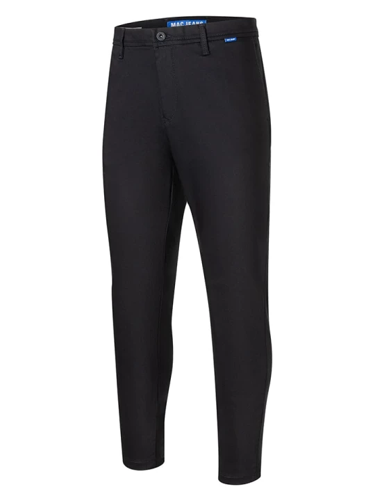 Zdjęcie produktu MAC Spodnie chino "Griffin" w kolorze granatowym rozmiar: W33 / L28