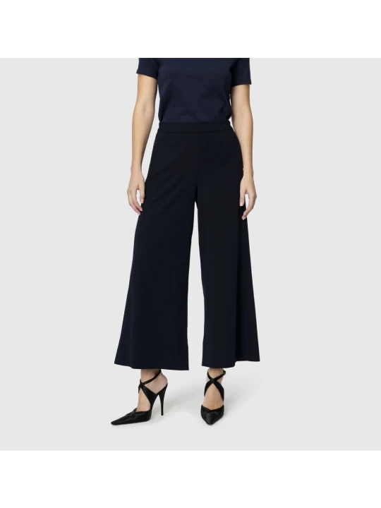 Zdjęcie produktu MAC Spodnie culottes - Coralie Kobiety Sztuczne włókno niebieski