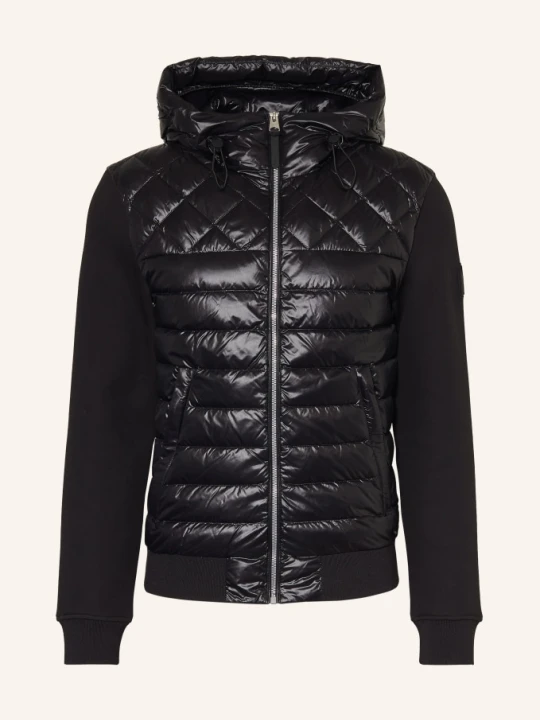 Zdjęcie produktu Mackage Kurtka Puchowa Fletcher Z Mieszanką Materiałów schwarz CZARNY