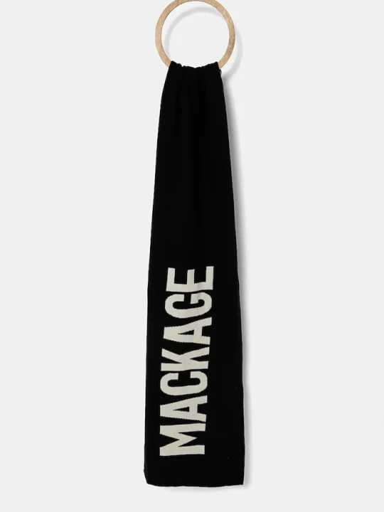 Zdjęcie produktu MACKAGE szalik wełniany czarny