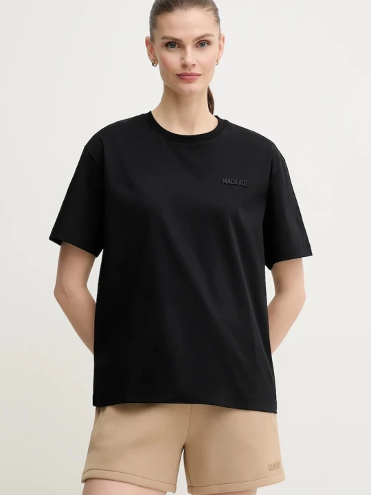 Zdjęcie produktu MACKAGE t-shirt bawełniany czarny