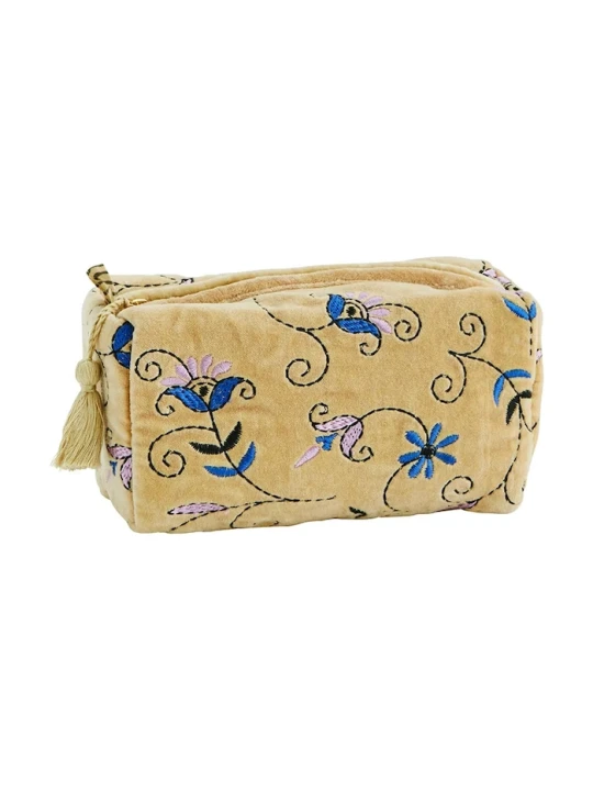 Zdjęcie produktu Madam Stoltz kosmetyczka bawełniana 20 x 8 x 10 cm