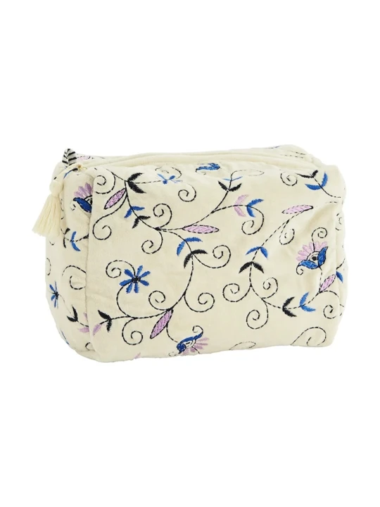 Zdjęcie produktu Madam Stoltz kosmetyczka bawełniana 25 x 12 x 18 cm
