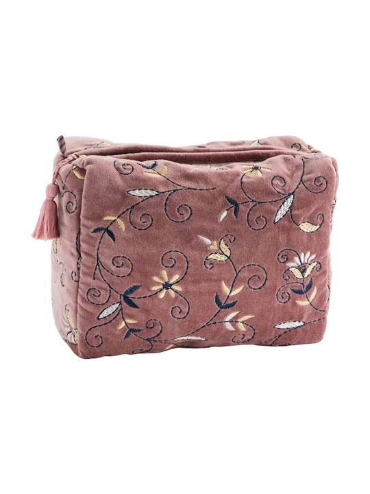 Zdjęcie produktu Madam Stoltz kosmetyczka bawełniana 25 x 12 x 18 cm