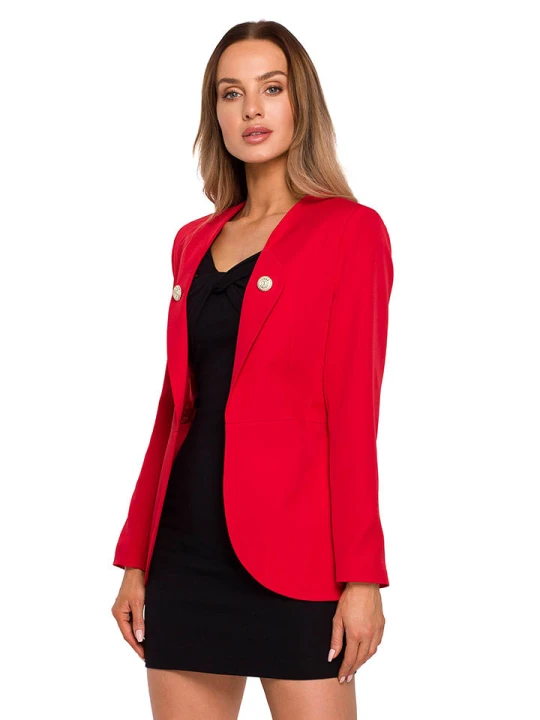Zdjęcie produktu made of emotion Blezer w kolorze czerwonym rozmiar: XL