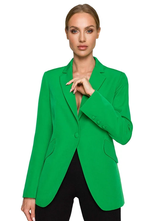 Zdjęcie produktu made of emotion Blezer w kolorze zielonym rozmiar: M