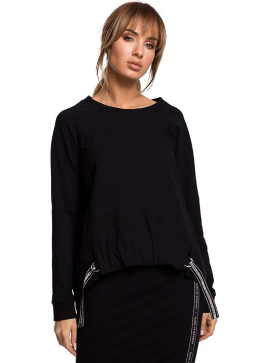 Zdjęcie produktu made of emotion Bluza w kolorze czarnym rozmiar: M