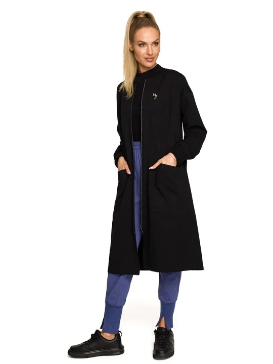 Zdjęcie produktu made of emotion Bluza w kolorze czarnym rozmiar: S