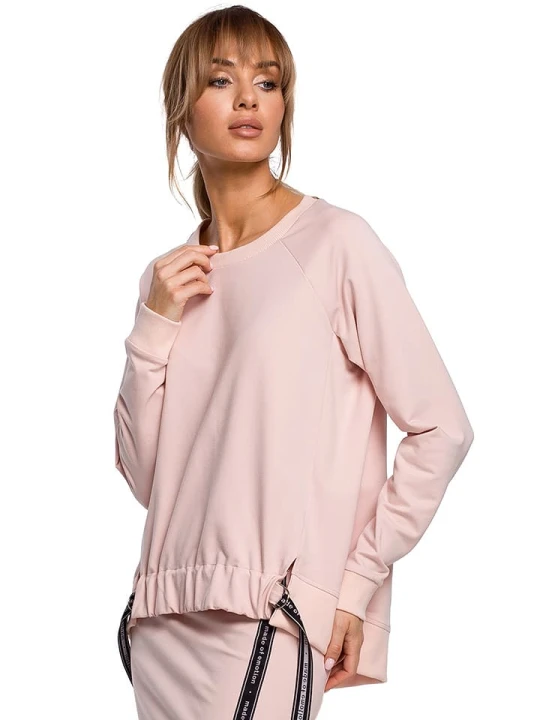Zdjęcie produktu made of emotion Bluza w kolorze jasnoróżowym rozmiar: M