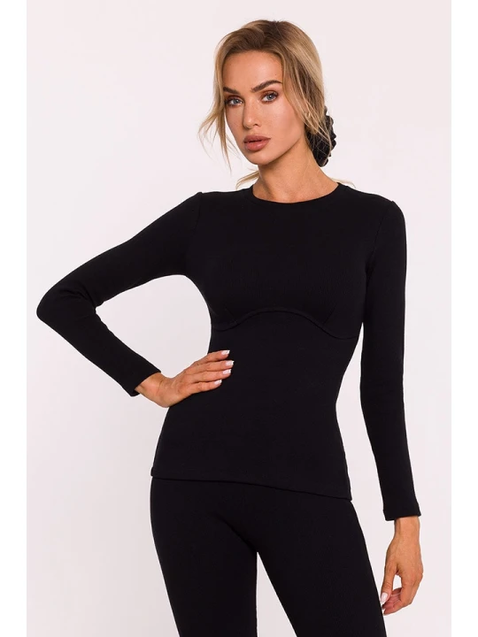 Zdjęcie produktu made of emotion Koszulka w kolorze czarnym rozmiar: XL